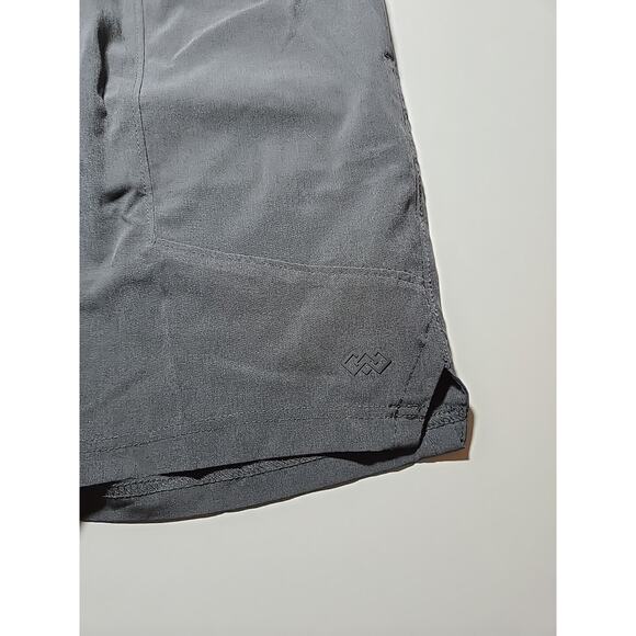 LEG3ND Shorts Mens Medium Dark Gray Athletic Lightweight Drawstring Pockets - Picture 3 of 5